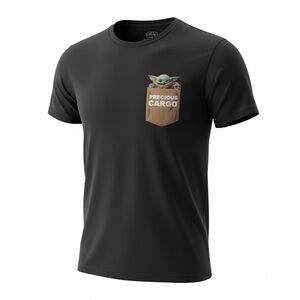 Port and Company Black Tee with Graphic